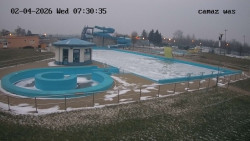 Hlavní bazén, divoká řeka