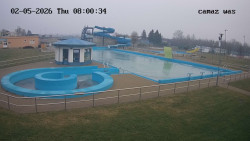 Hlavní bazén, divoká řeka