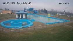 Hlavní bazén, divoká řeka