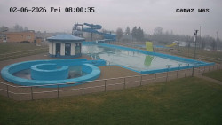 Hlavní bazén, divoká řeka