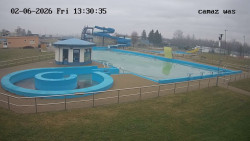 Hlavní bazén, divoká řeka