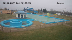 Hlavní bazén, divoká řeka