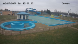 Hlavní bazén, divoká řeka