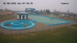 Hlavní bazén, divoká řeka