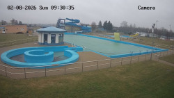 Hlavní bazén, divoká řeka