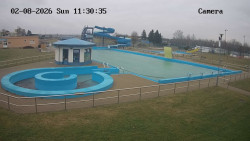 Hlavní bazén, divoká řeka