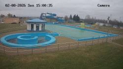 Hlavní bazén, divoká řeka