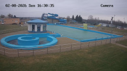 Hlavní bazén, divoká řeka