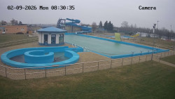 Hlavní bazén, divoká řeka