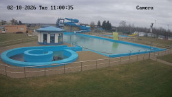 Hlavní bazén, divoká řeka