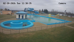 Hlavní bazén, divoká řeka