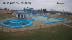 Hlavní bazén, divoká řeka