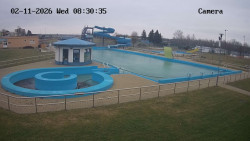 Hlavní bazén, divoká řeka