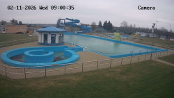 Hlavní bazén, divoká řeka