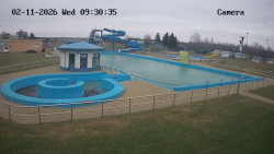 Hlavní bazén, divoká řeka