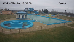 Hlavní bazén, divoká řeka