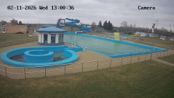 Hlavní bazén, divoká řeka