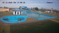 Hlavní bazén, divoká řeka