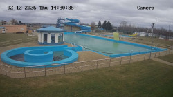 Hlavní bazén, divoká řeka