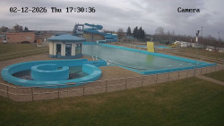 Hlavní bazén, divoká řeka