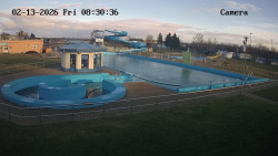 Hlavní bazén, divoká řeka