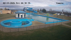 Hlavní bazén, divoká řeka