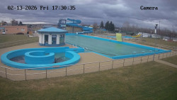 Hlavní bazén, divoká řeka