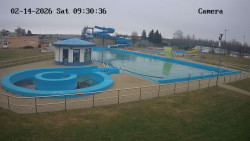 Hlavní bazén, divoká řeka