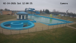 Hlavní bazén, divoká řeka