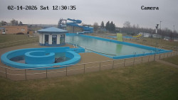 Hlavní bazén, divoká řeka