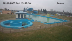 Hlavní bazén, divoká řeka