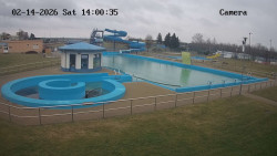 Hlavní bazén, divoká řeka