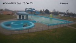 Hlavní bazén, divoká řeka