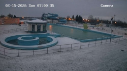 Hlavní bazén, divoká řeka