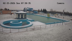 Hlavní bazén, divoká řeka