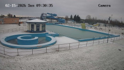 Hlavní bazén, divoká řeka