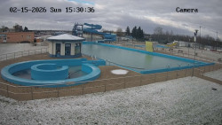 Hlavní bazén, divoká řeka