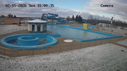 Hlavní bazén, divoká řeka