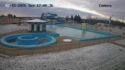 Hlavní bazén, divoká řeka