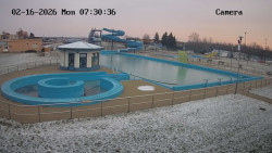 Hlavní bazén, divoká řeka