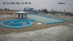 Hlavní bazén, divoká řeka