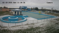 Hlavní bazén, divoká řeka