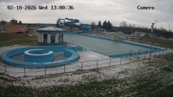 Hlavní bazén, divoká řeka