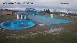 Hlavní bazén, divoká řeka