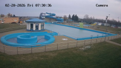 Hlavní bazén, divoká řeka