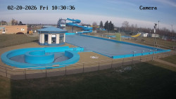 Hlavní bazén, divoká řeka