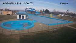 Hlavní bazén, divoká řeka