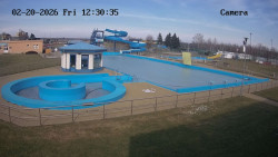 Hlavní bazén, divoká řeka