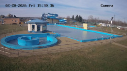 Hlavní bazén, divoká řeka