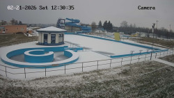 Hlavní bazén, divoká řeka